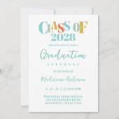 Retro Graduation Ceremony  招待状 (正面)