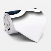 Retro graffiti word Angelwing 3-D typography neckt ネクタイ (ロール)