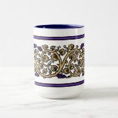 Retro Grapevine Frieze マグカップ (中央)