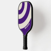Retro Grapevine Three Circle Stripe with Name ピックルボールラケット (左)