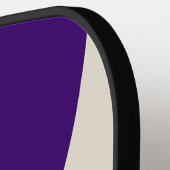 Retro Grapevine Three Circle Stripe with Name ピックルボールラケット (左詳細)