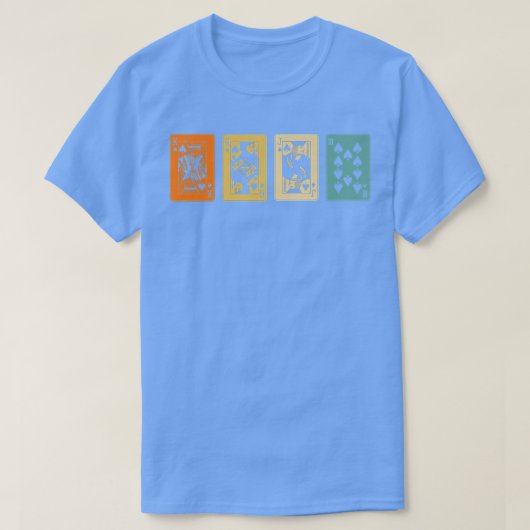 Retro Graphic Board Games Card Games Dice Game Nig Tシャツ (デザイン正面)
