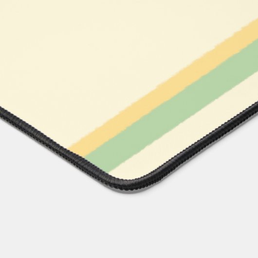 Retro Green Desk Mat デスクマット (コーナー)