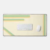 Retro Green Desk Mat デスクマット (キーボード&マウス)