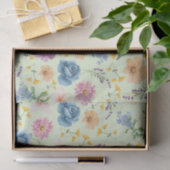 Retro greenery botanical cute decoupage trendy 薄葉紙 (ギフト)
