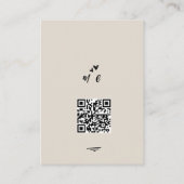 Retro Grey Hand Drawn Illustrated The Details  エンクロージャーカード (裏面)