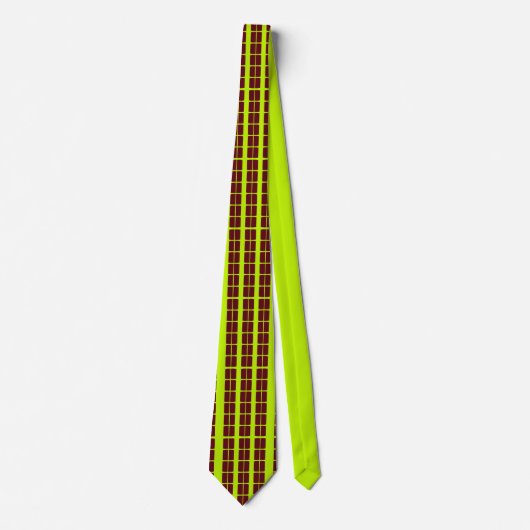 Retro Grid Neck Tie ネクタイ (正面)