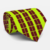 Retro Grid Neck Tie ネクタイ (ロール)