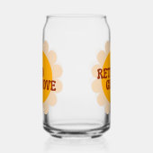 Retro Groove Can Glass ガラス缶 (左)