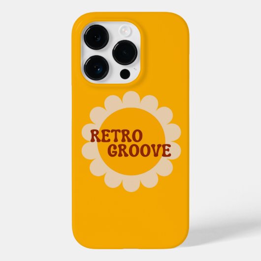 Retro Groove Case-Mate iPhone Case iPhoneケース (裏面)