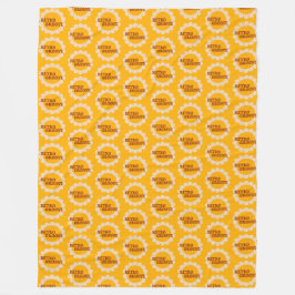 Retro Groove Fleece Blanket フリースブランケット