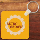 Retro Groove Keychain キーホルダー (裏面)