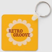Retro Groove Keychain キーホルダー (裏面)