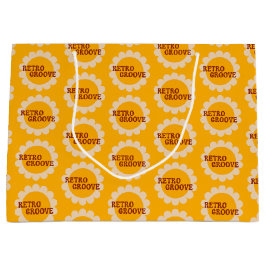 Retro Groove Large Gift Bag ラージペーパーバッグ