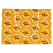 Retro Groove Large Gift Bag ラージペーパーバッグ (裏面)