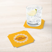 Retro Groove Paper Coaster ペーパーコースター (インサイチュ)