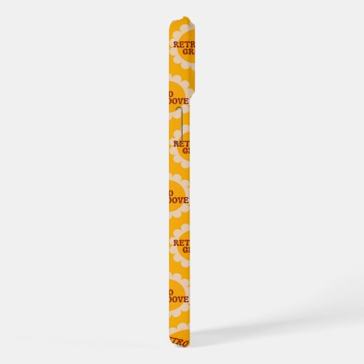 Retro Groove Phone Case iPhoneケース (右側面)