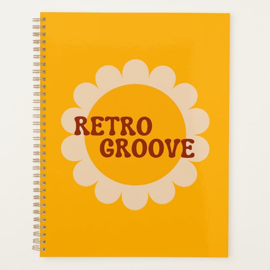 Retro Groove Planner プランナー手帳 (正面)