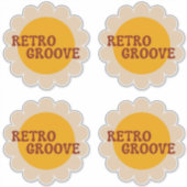 Retro Groove Sticker シール (正面)