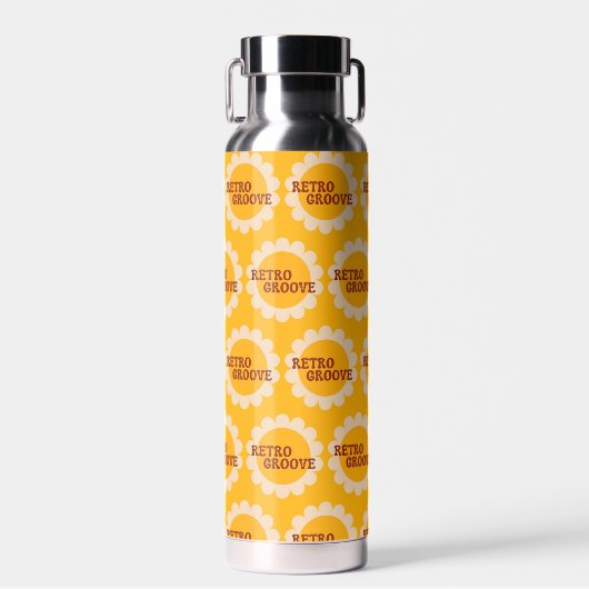 Retro Groove Water Bottle ウォーターボトル (正面)