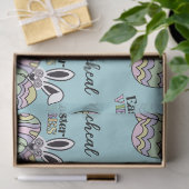 Retro Groovy Easter Personalized Tissue Paper 薄葉紙 (ギフト)