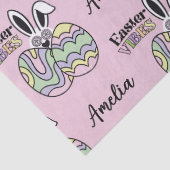 Retro Groovy Easter Personalized Tissue Paper 薄葉紙 (詳細)