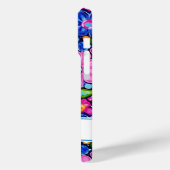 Retro Groovy Floral Personalized Case-Mate iPhoneケース (裏面 / 左)