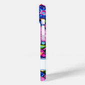 Retro Groovy Floral Personalized Case-Mate iPhoneケース (裏面 / 左)