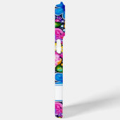 Retro Groovy Floral Personalized Case-Mate iPhoneケース (裏面 / 右)