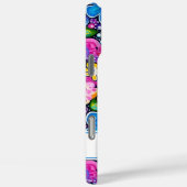 Retro Groovy Floral Personalized Case-Mate iPhoneケース (裏面 / 右)