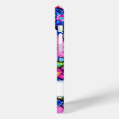 Retro Groovy Floral Personalized Case-Mate iPhoneケース (裏面 / 左)