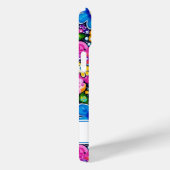 Retro Groovy Floral Personalized Case-Mate iPhoneケース (裏面 / 右)