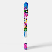 Retro Groovy Floral Personalized Case-Mate iPhoneケース (裏面 / 右)