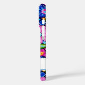 Retro Groovy Floral Personalized Case-Mate iPhoneケース (裏面 / 左)