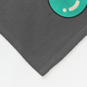 Retro Groovy Heart Throb Valentines Day Toddlers B フリースブランケット (角)