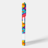 Retro Groovy Hippie Flowers Hearts Personalized Case-Mate iPhoneケース (裏面 / 右)