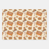 Retro Groovy Holiday  ラッピングペーパーシート (正面)