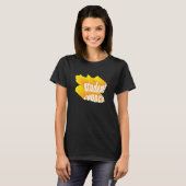 Retro Groovy Student Council Teacher Women Kids Tシャツ (正面フル)