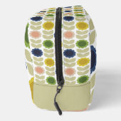 Retro Groovy Summer Flowers Stems ドップキット (右)