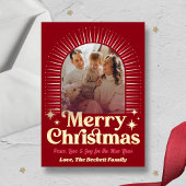 Retro Groovy What A Year In Review 12 Photo Arch 箔シーズンカード