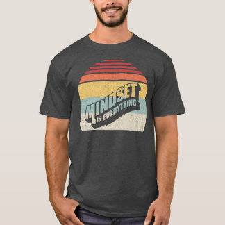 Retro Growth Mindset Entrepreneur Teacher Fitness Tシャツ