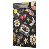 Retro Grunge Sunshine Bliss クリップボード (左)