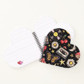 Retro Grunge Sunshine Bliss ノートブック (内部)