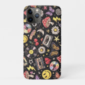 Retro Grunge Sunshine Bliss Case-Mate iPhoneケース (裏)