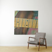retro guitar lover gift タペストリー (インサイチュ(横))