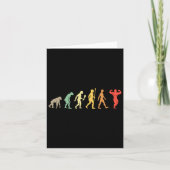 Retro Gym Motivation Gift Idea Funny Bodybuilding カード (正面)