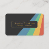 Retro Half Lines 名刺 (正面)