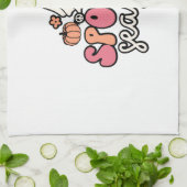 Retro Halloween キッチンタオル (折り畳み)