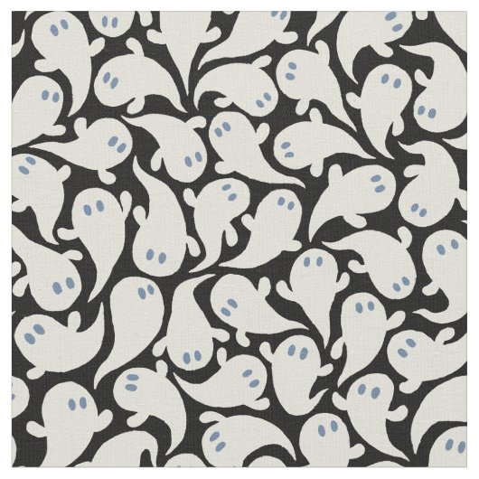 Retro Halloween pattern in vintage cartoon style. ファブリック (クローズアップ)