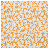 Retro Halloween pattern in vintage cartoon style. ファブリック (見本)